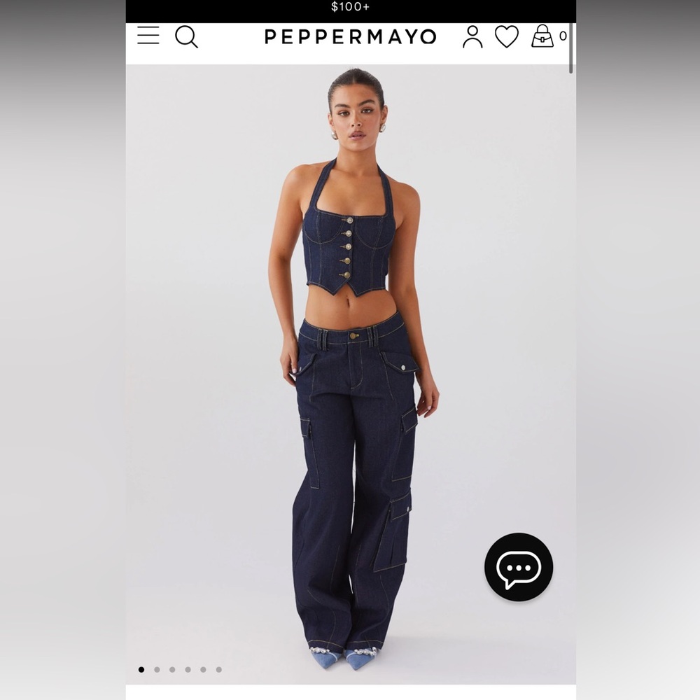 Peppermayo denim set